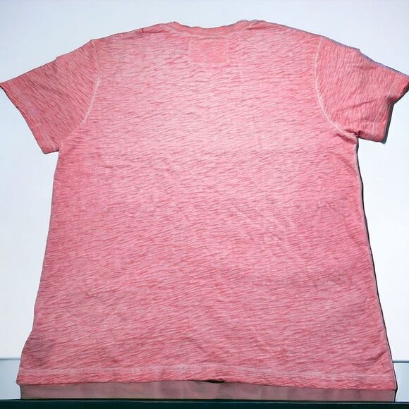 Guess Jeans vintage 2D pink LA CA short sleeve top shirt - Picture 2 of 5